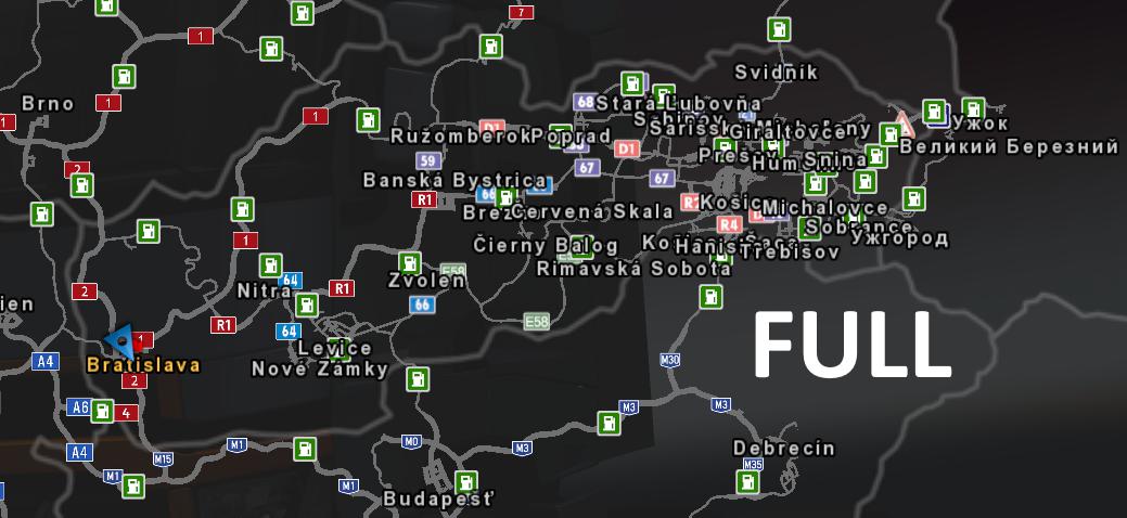 ETS2 - SVK Map V23 (1.36.x)