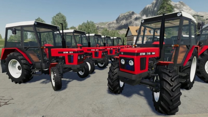 FS19 - Zetor 5211-7745 Turbo Tractor V1.0