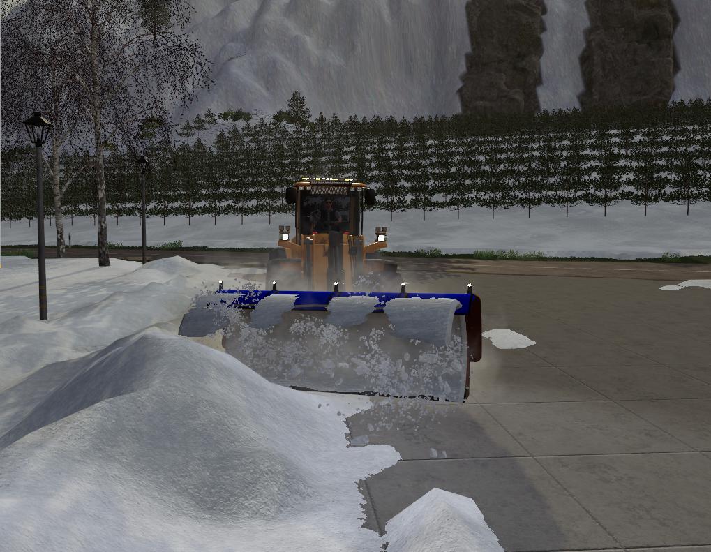 FS19 - SnowPlow Wheelloader V1.0