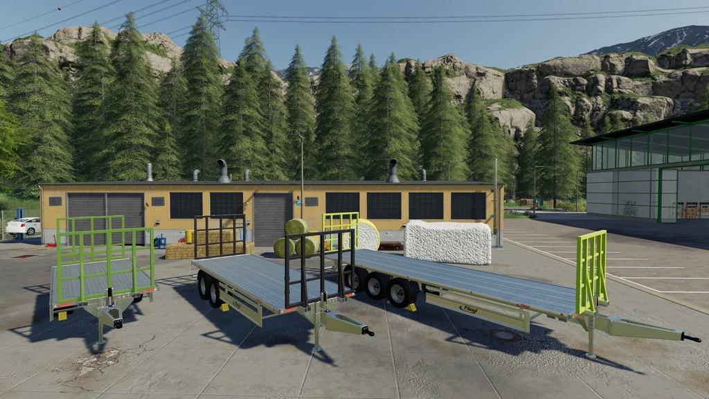 FS19 - Fliegl TPW Bale Trailer Set V1.2