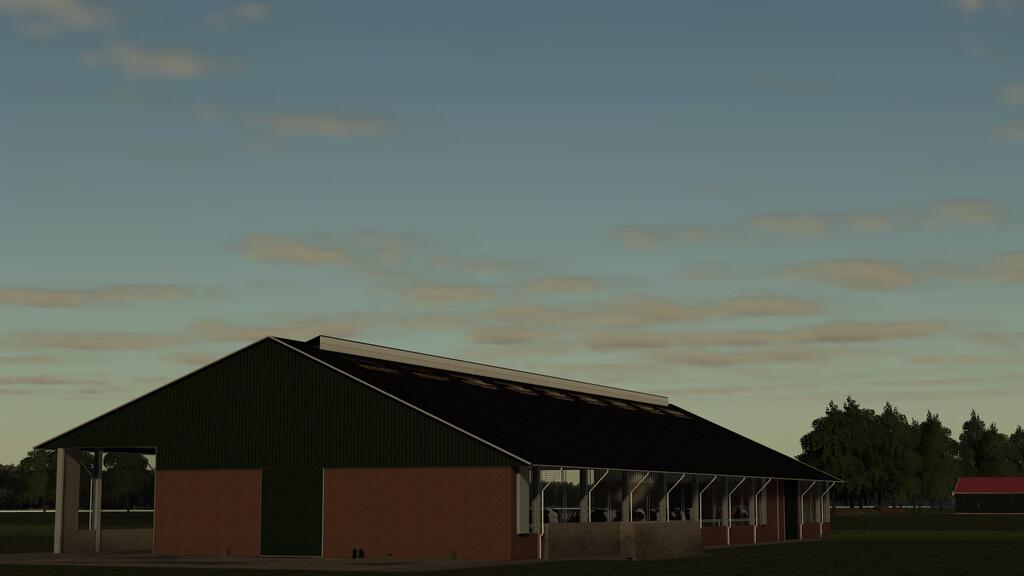 FS19 - Cowshed 3+0 V1.0