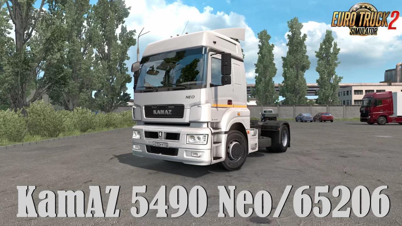 ETS2 - KamAZ 5490 Neo/65206 Truck V1.3 (1.36.x)
