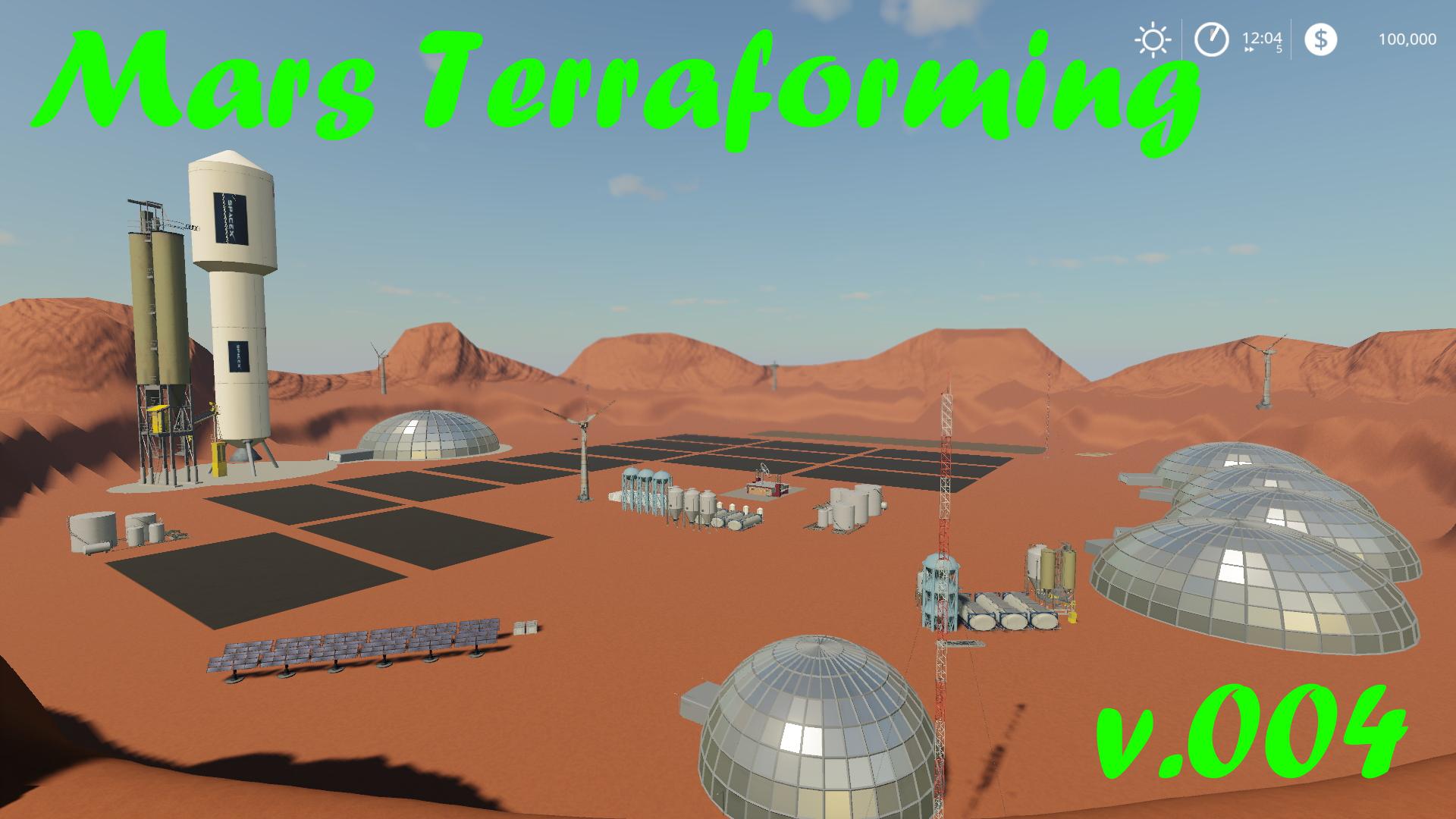 FS19 - Mars Terraforming Map V004