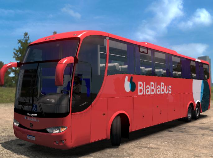 ETS2 - Marcopolo G6 BlaBlaBus (1.36.x)