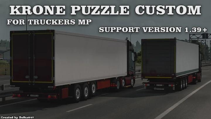 ETS2 - Krone Puzzle Custom for TruckersMP V1.0 (1.40.x)