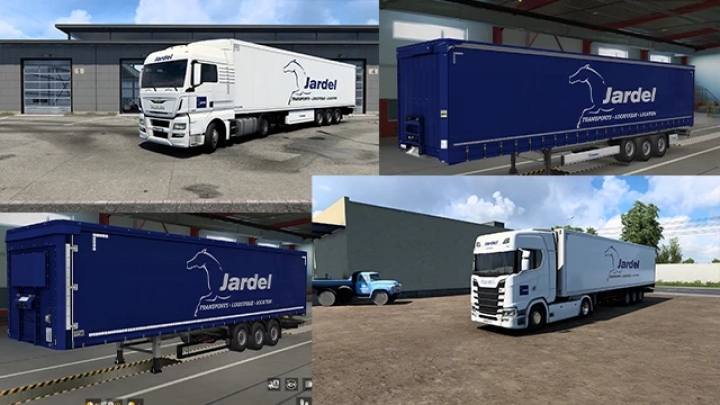 ETS2 - Transports Jardel Combo Skin V1.0 (1.40.x)