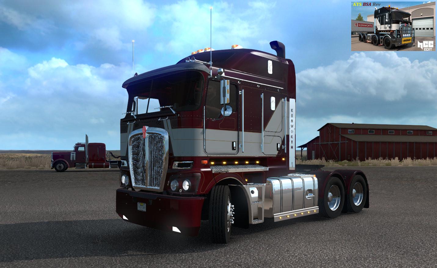 ATS - Kenworth K200 V14 HCC Edit (BSA Revision) for V1.39