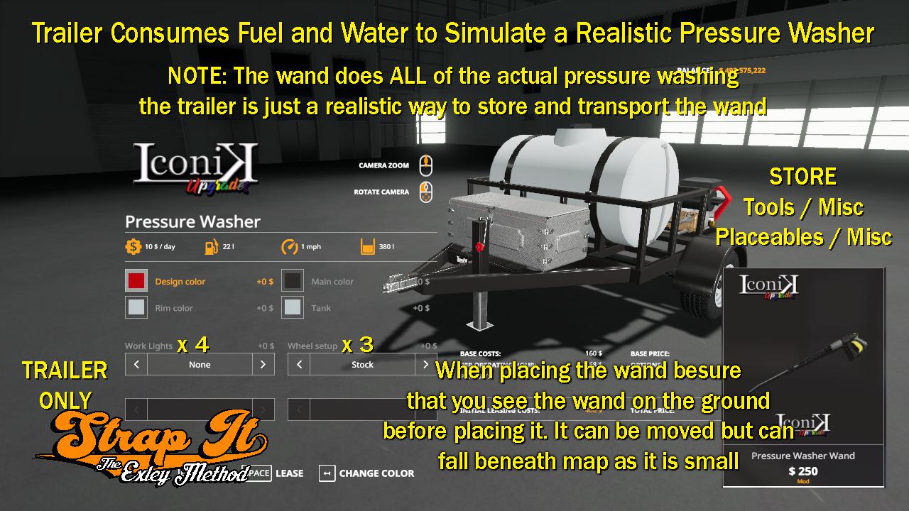 FS19 - Iconik Pressure Washer V1.0