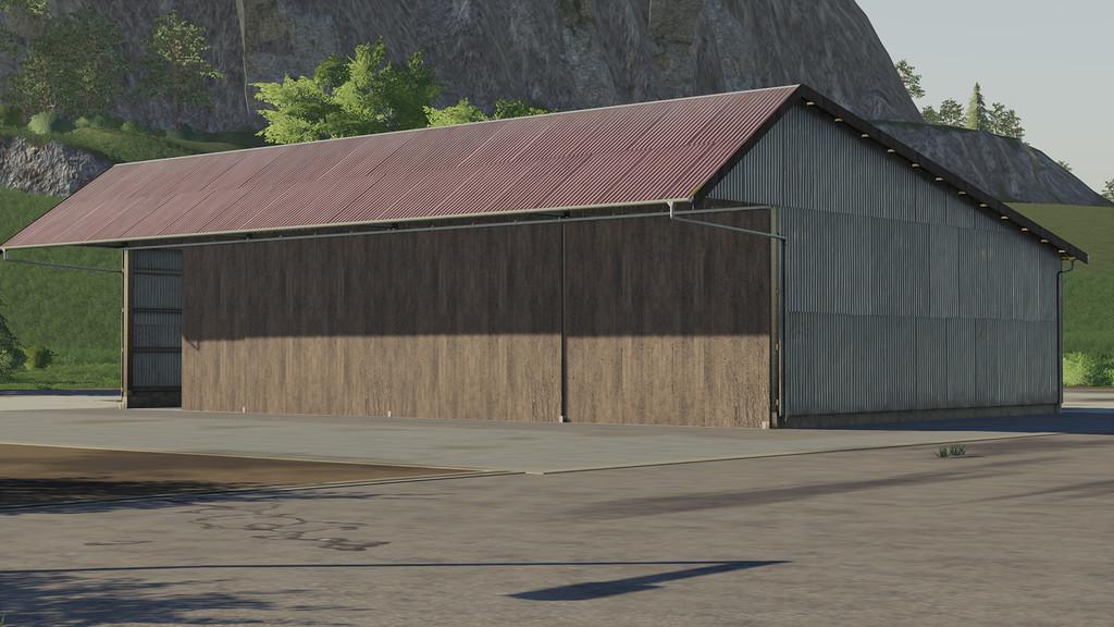 FS19 - Old Mashinery Shed V1.1