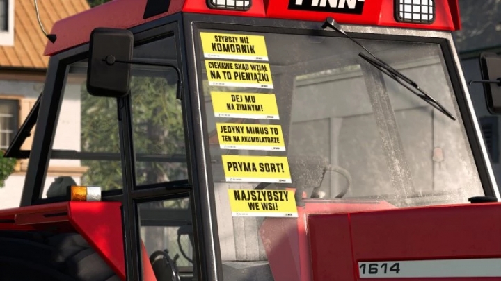 FS19 - Paczka Polskich Naklejek Zenox V1.0