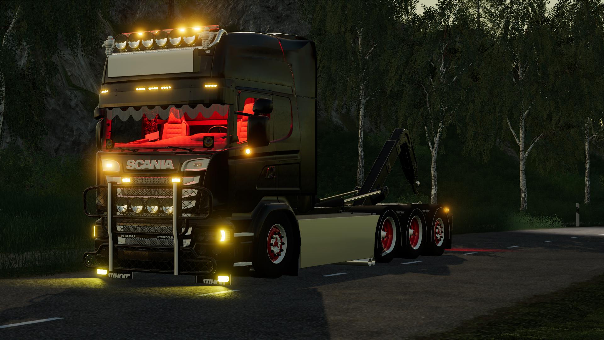 FS19 - Scania R580 Hooklift V1