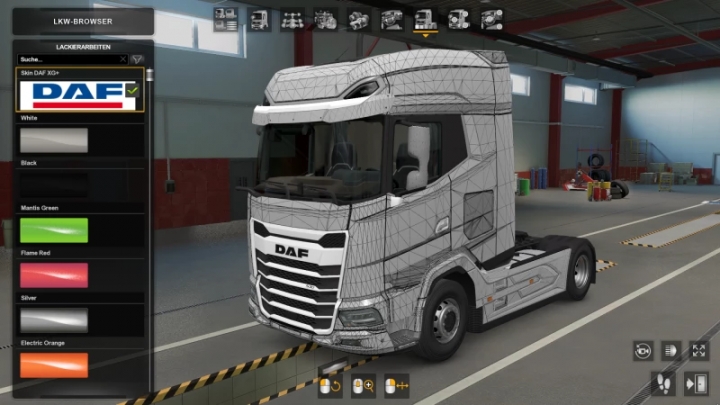 ETS2 - Example Skin for DAF XG/XG+ (1.40.x)
