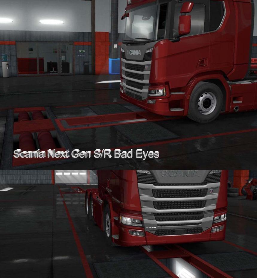 ETS2 - Scania S & R Bad Eyes (1.36.x)