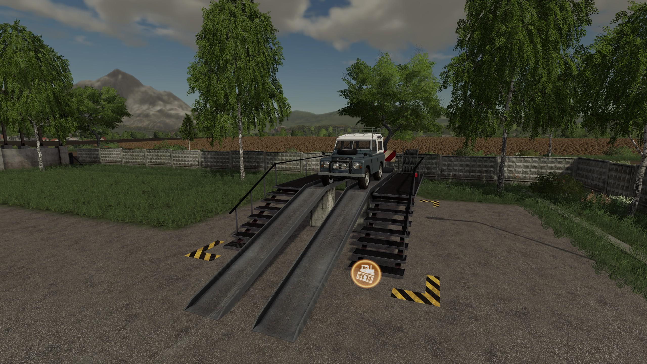 FS19 - Repair Ramp with Trigger V1.0