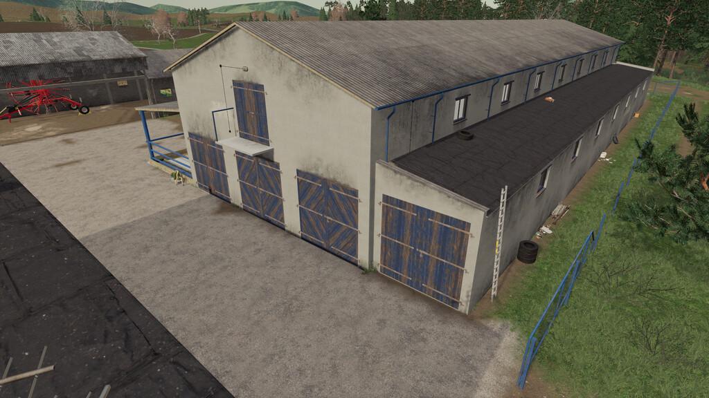 FS19 - Old PGR Cows Barn V1.1