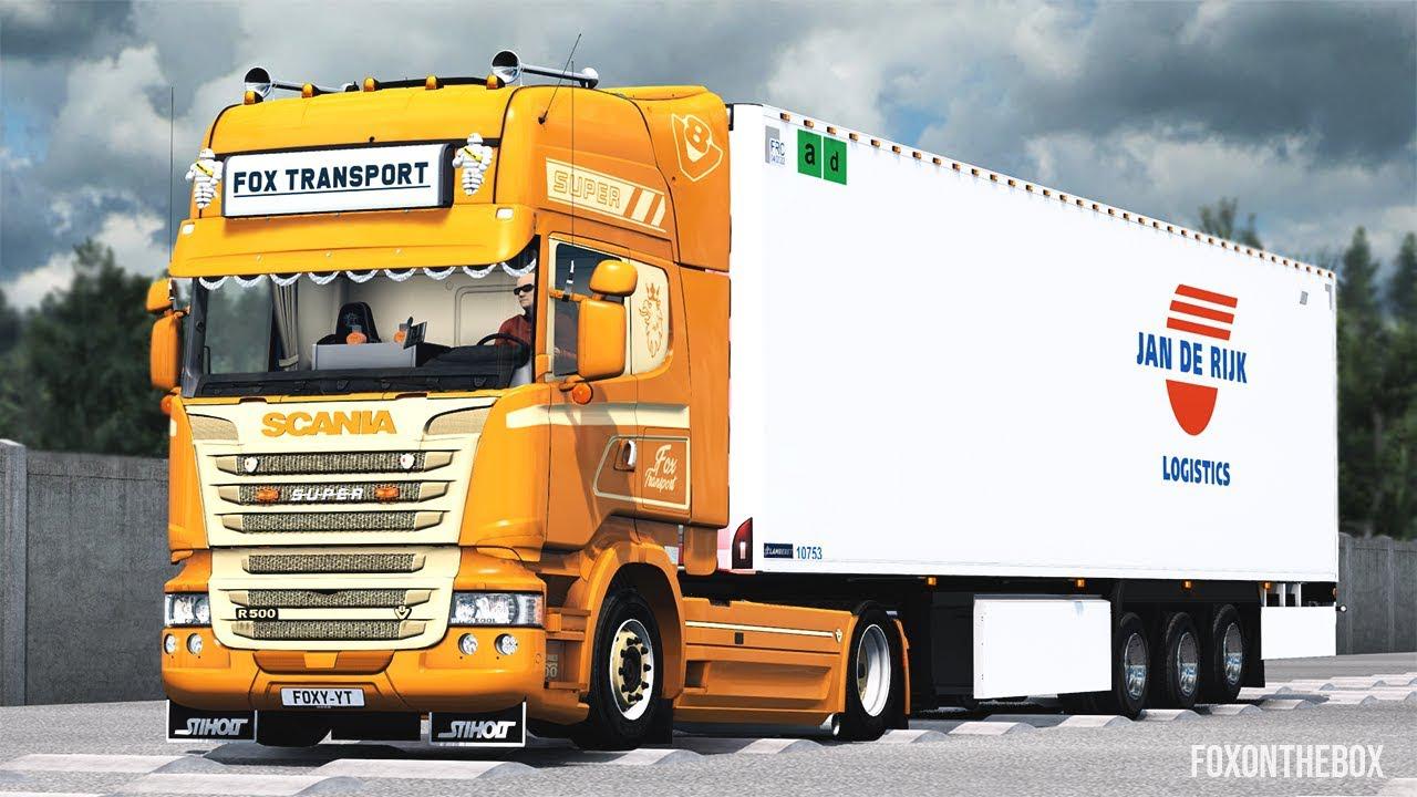 ETS2 - Realistic Truck Physics (1.37.x)