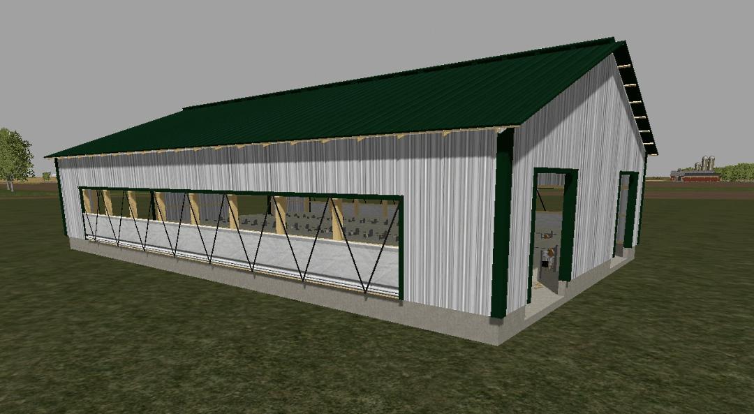 FS19 - 48 x 82 Calf Barn V1.0