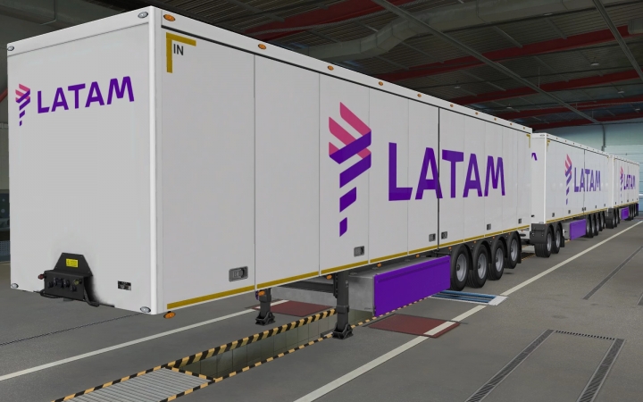 ETS2 - SCS Trailers Latam Skin (1.40.x)