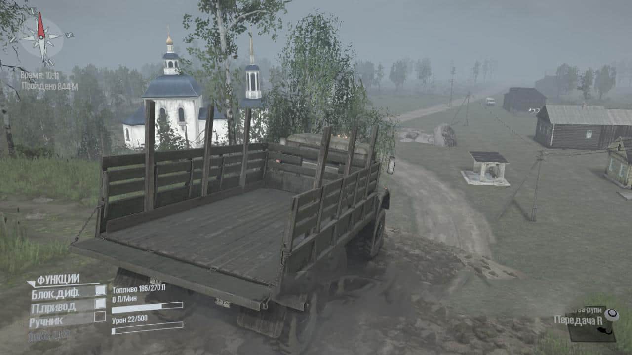 Spintires:Mudrunner - Bridge Map V1