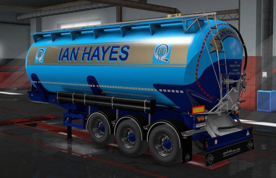 ETS2 - Ian Hayes Haulage & Simon Gibson Skins V1.0 (1.37.x)
