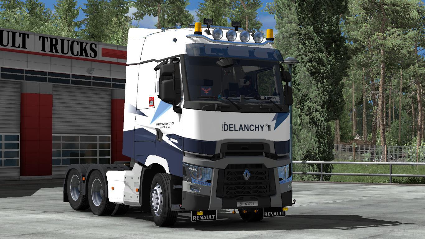 ETS2 - Renault Range T Truck V1.8 (1.38.x)