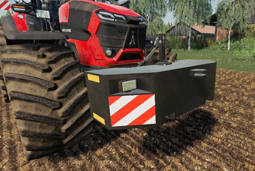 FS19 - Landkracht Front Weight V1.0