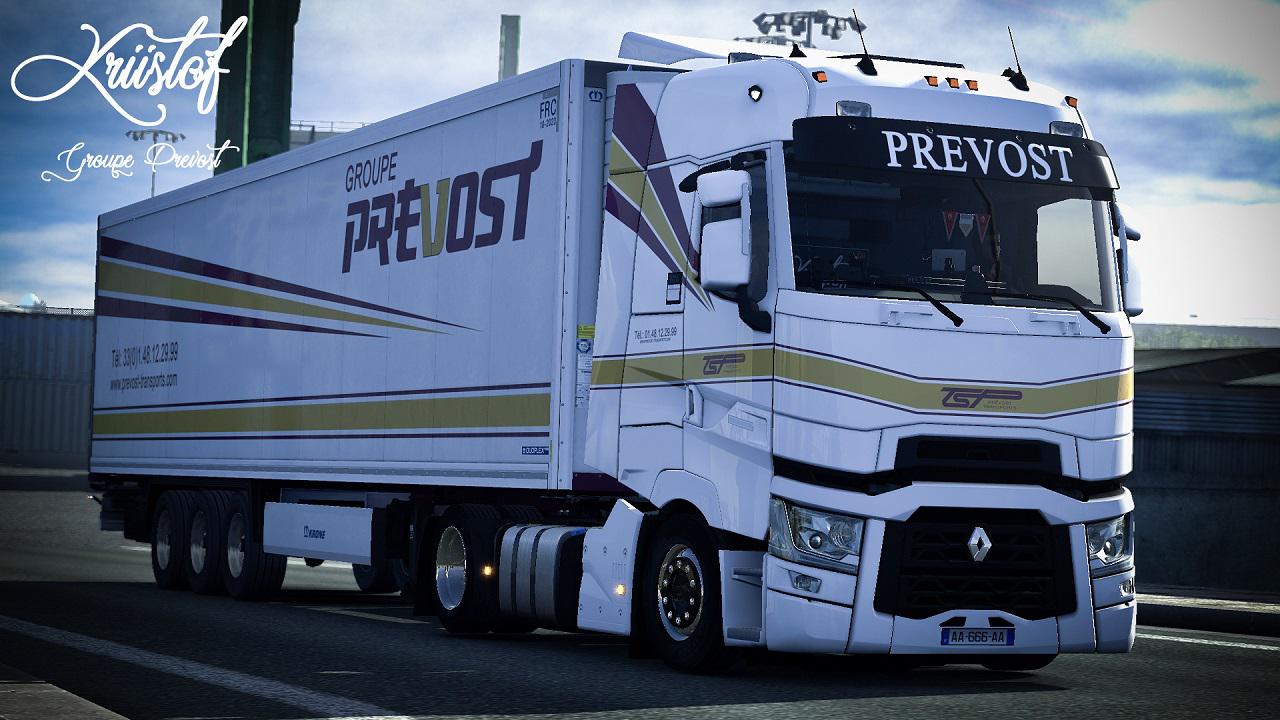 ETS2 - Prevost Combo Skin (1.36.x) | Euro Truck Simulator ...