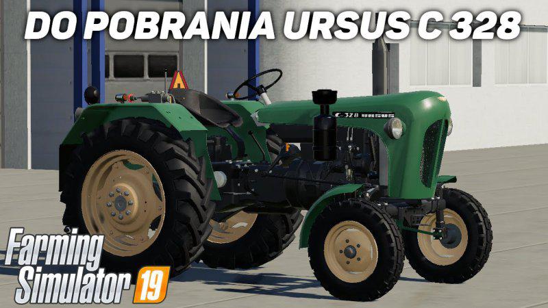 FS19 - Ursus C328 Tractor V1.0