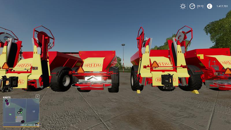 FS19 - Bredal K105 / K165 with Attacher Behind V1.2