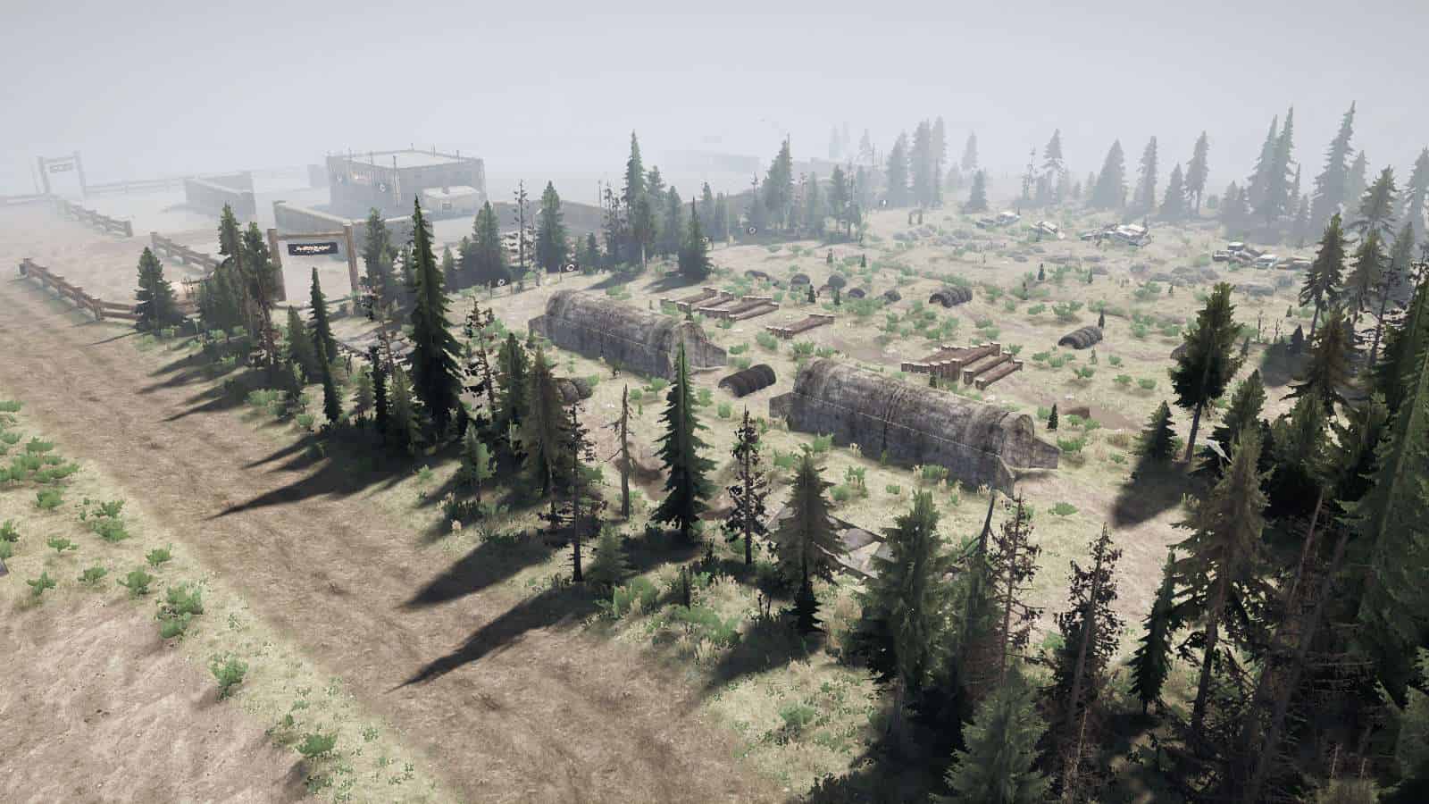 Spintires:Mudrunner - Smars Flex Park Map