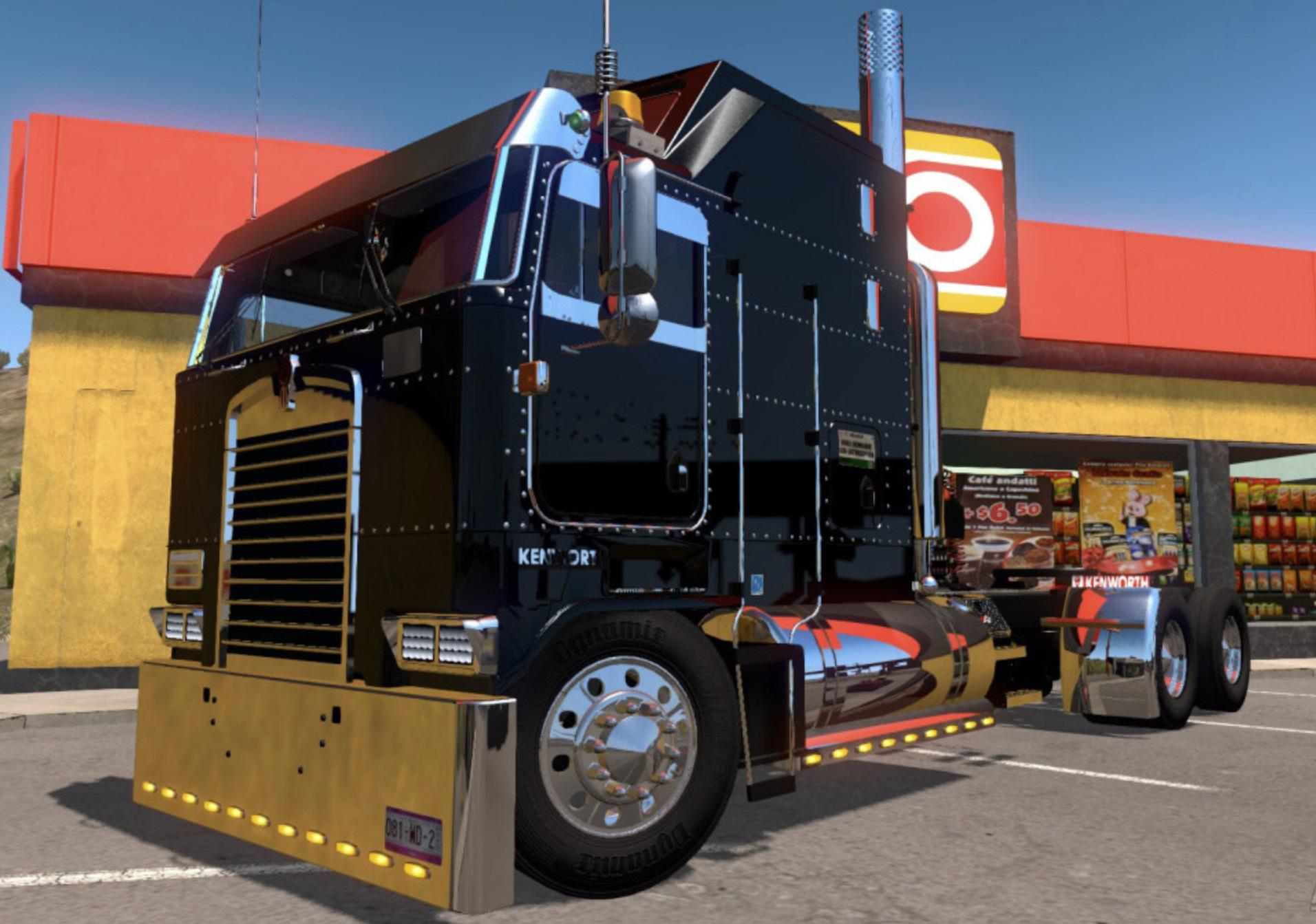 Ats Kenworth K 100 Custom Truck V10 138x American Truck Simulator Modsclub