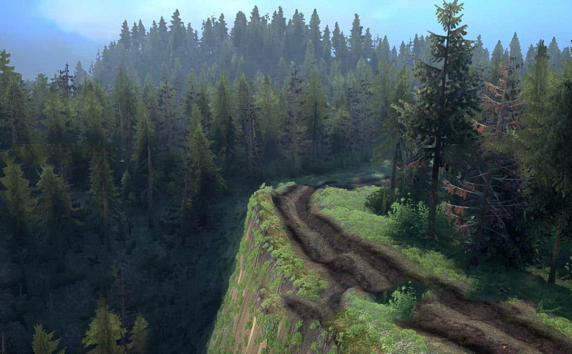 Spintires:Mudrunner - Lost Property (Daytime Trailing) Map V1.0