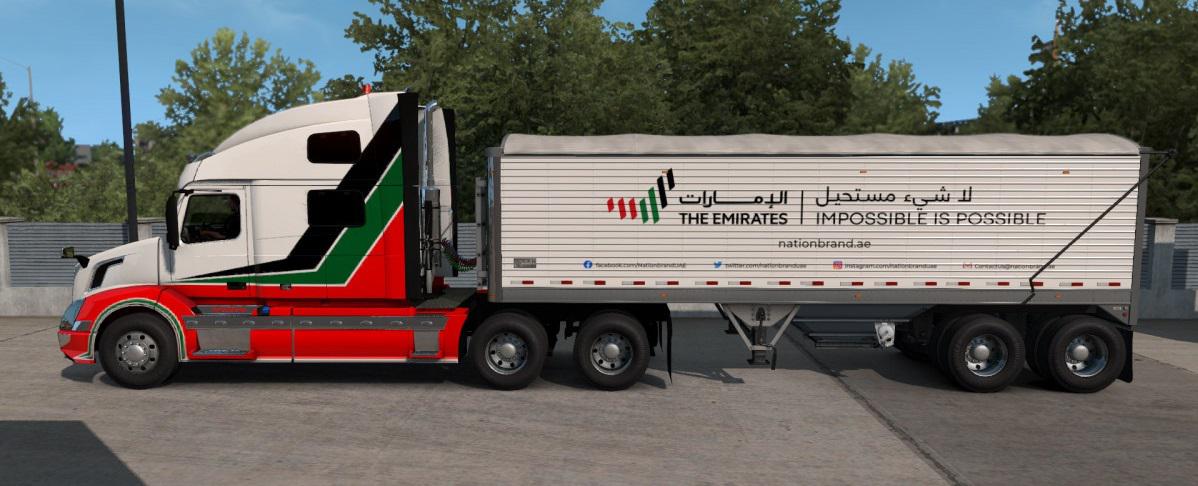 ATS - The Emirates Trailer Pack V1.5 (1.38.x)