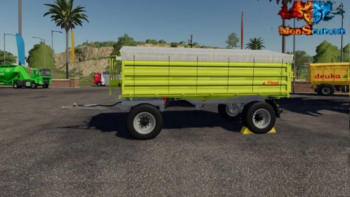 FS19 - Fliegl DK180 Trailer V1.0