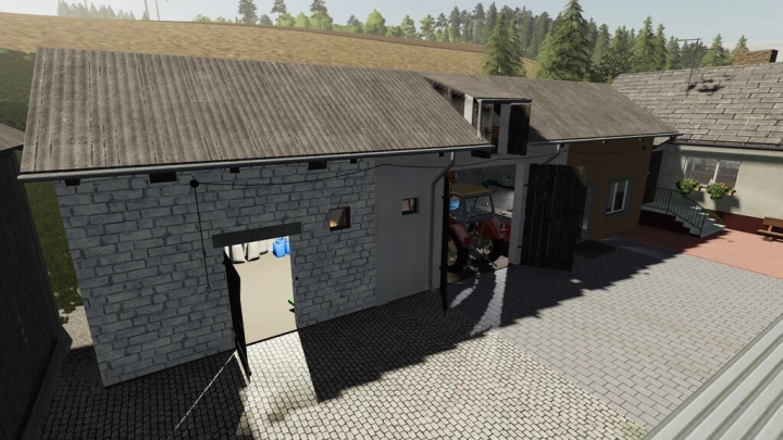 FS19 - Outbuilding with Garage V1.0