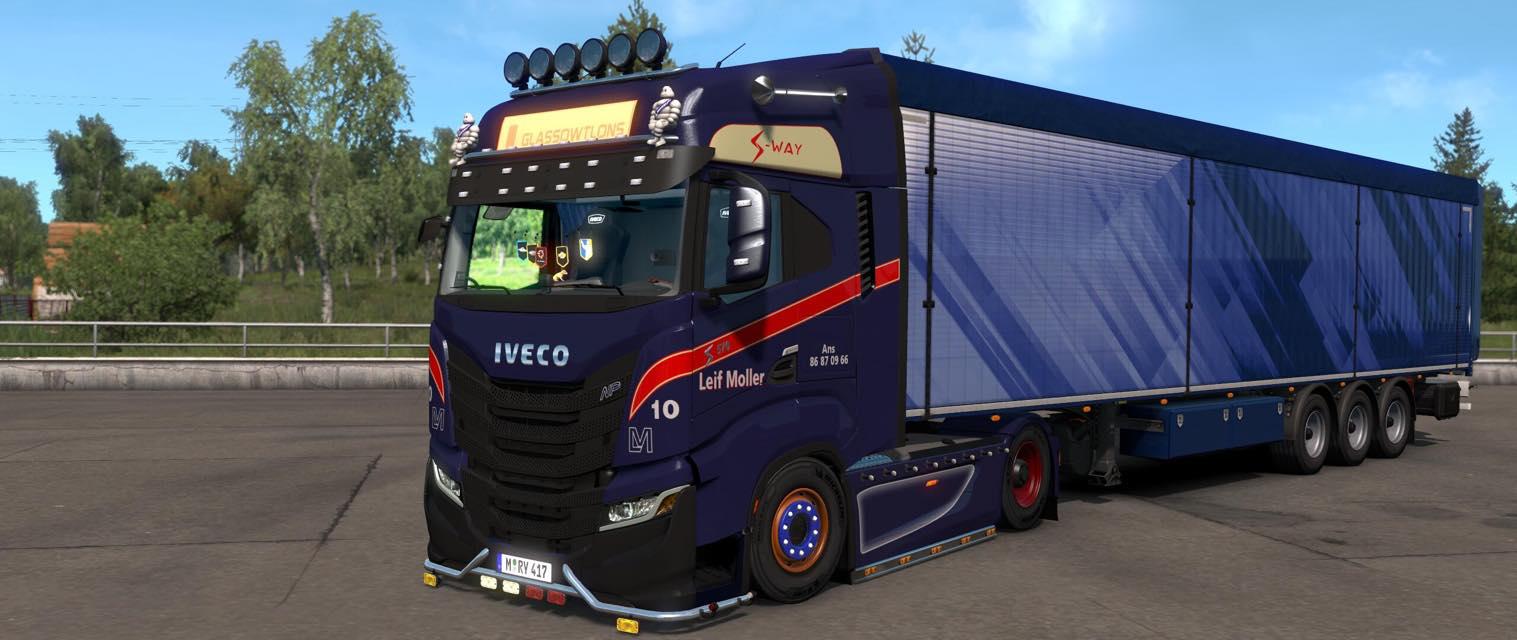 ETS2 - Iveco-S-Way 2020 Truck V2.5 (1.37 - 1.38)