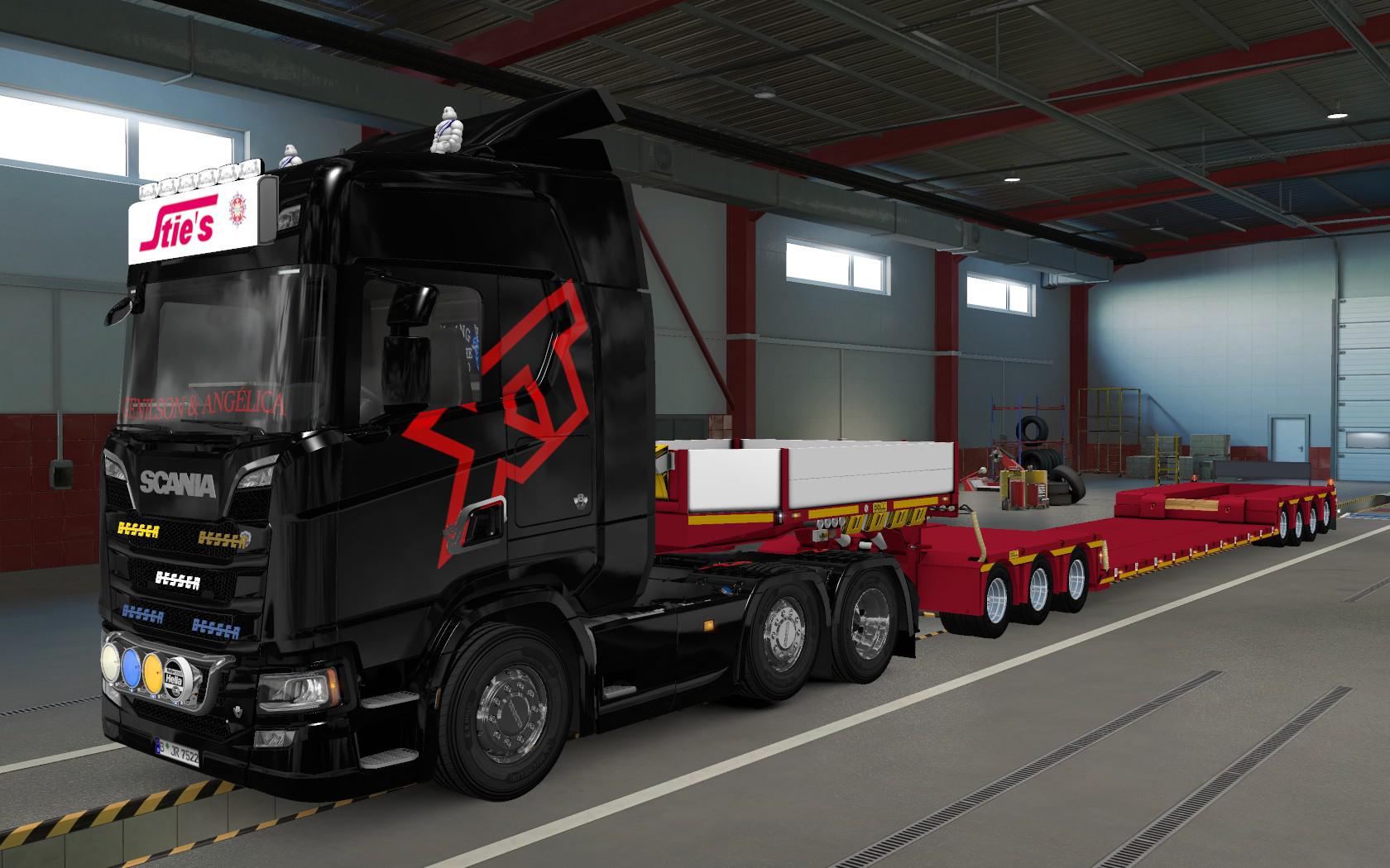 ETS2 - Big Lightbox Scania R And S 2016 Sites (1.39.x)