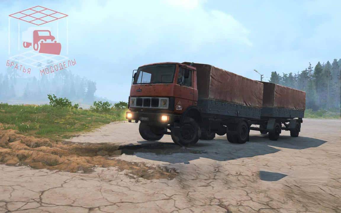 Spintires:Mudrunner - Maz-5337 Assembly Truck V1.0