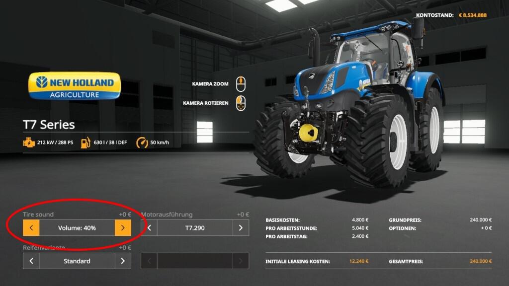 FS19 - Tire Sound V1.0