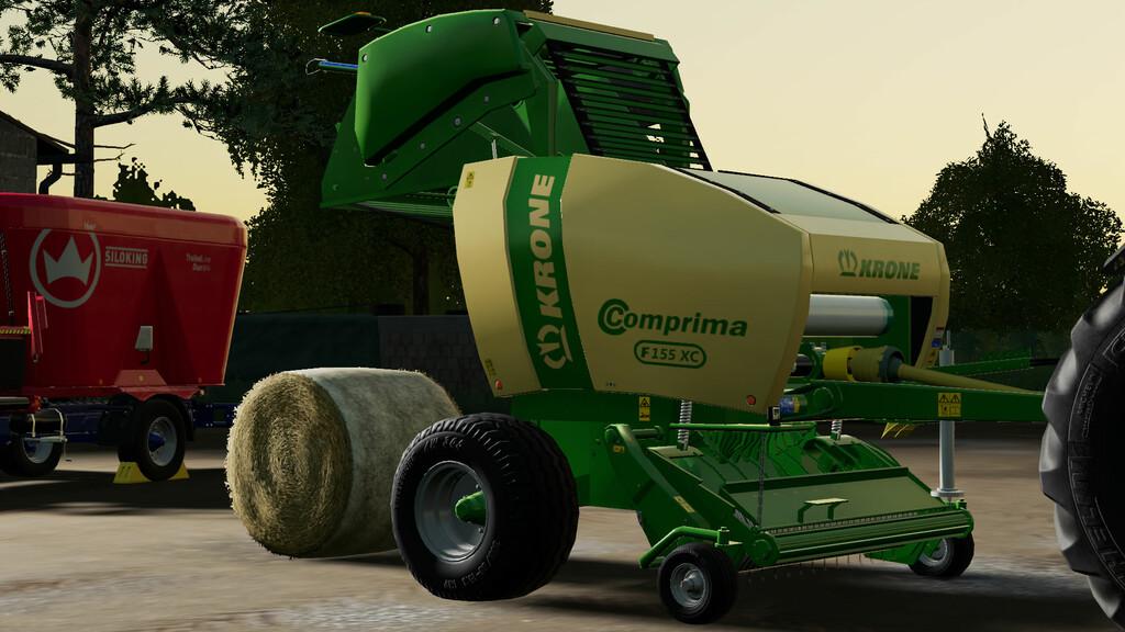 Fs19 Krone Comprima F155 Xc V10 Farming Simulator 19 Modsclub 9144