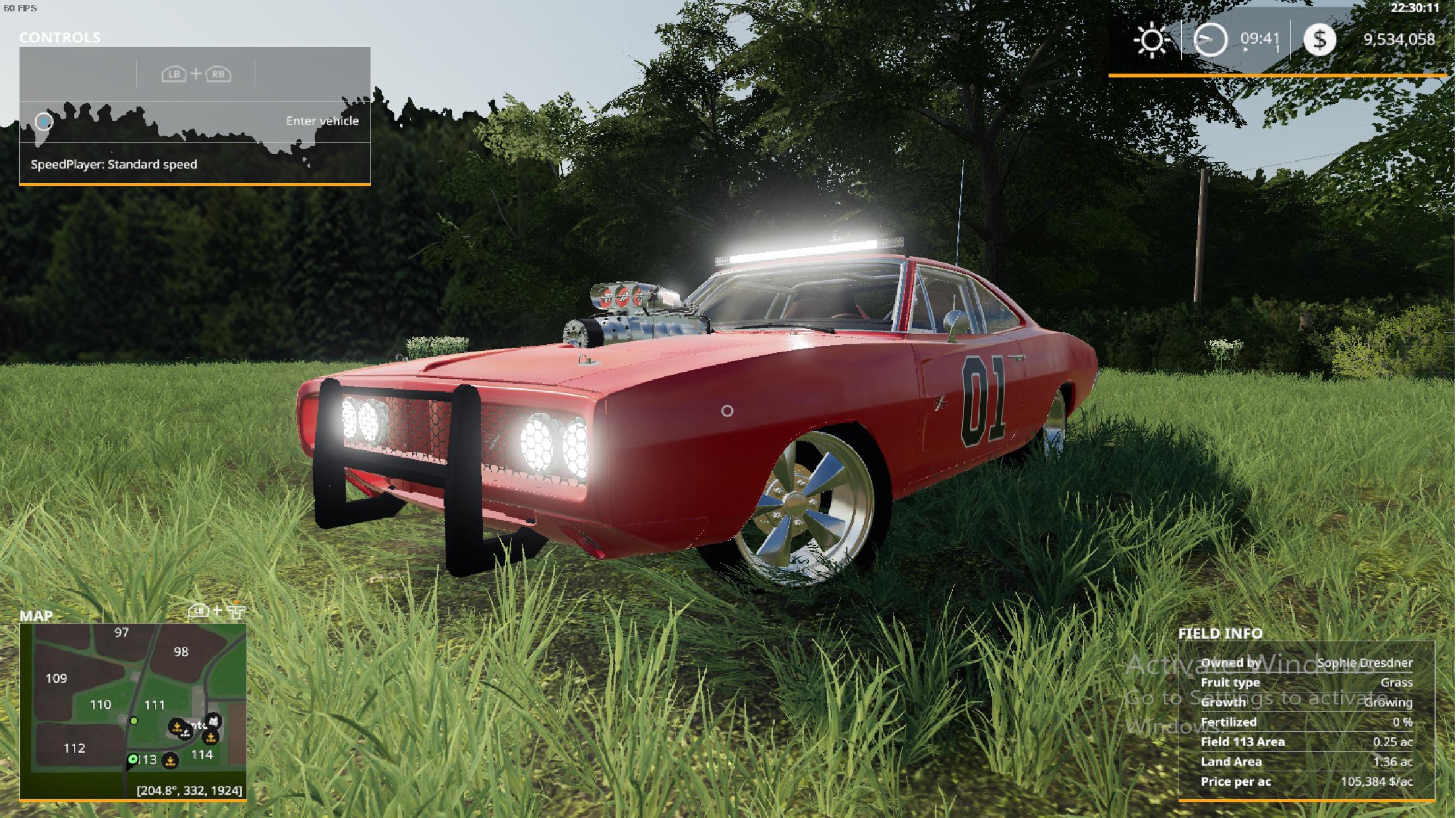 FS19 - 1970 Charger General Lee V2.0