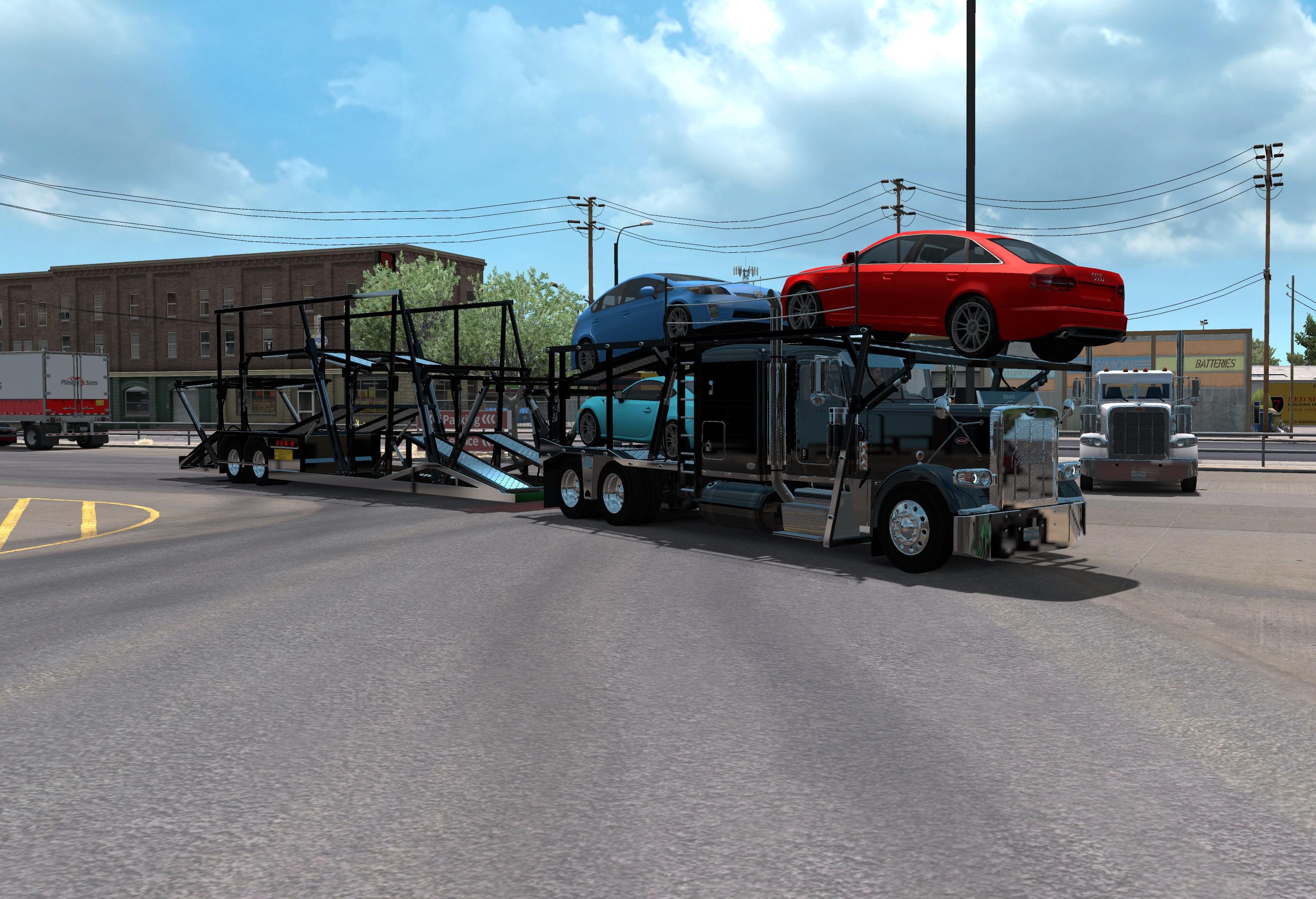 ATS - Peterbilt 389 Longhood Carhauler (1.36.x) | American Truck ...