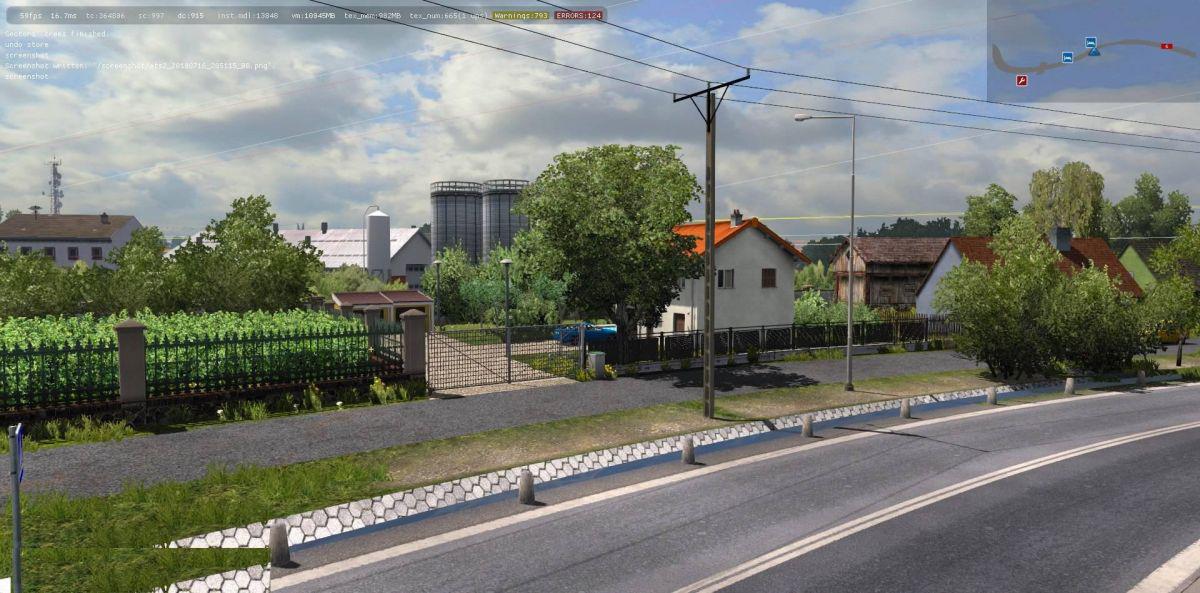 ETS2 - Poland Rebuilding Fix V1.0 (1.36.x)
