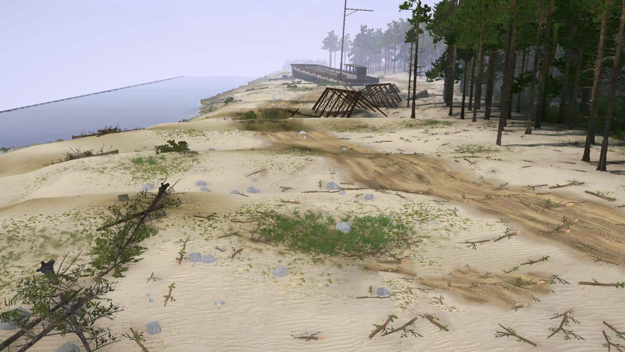Spintires:Mudrunner - Long Watch 4 Map V0.1
