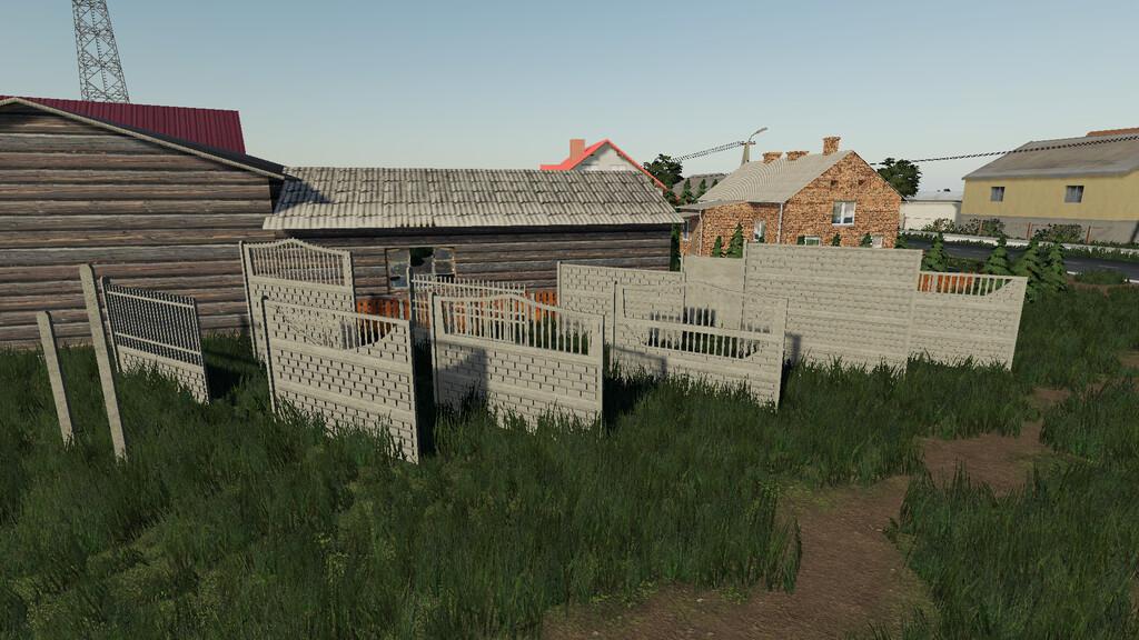 FS19 - Concrete Fences Pack V1.0