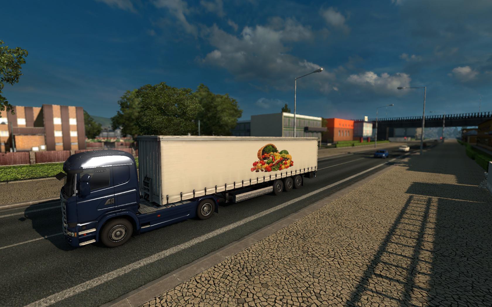 ETS2 - Food Skin V1.0 (1.36.x)