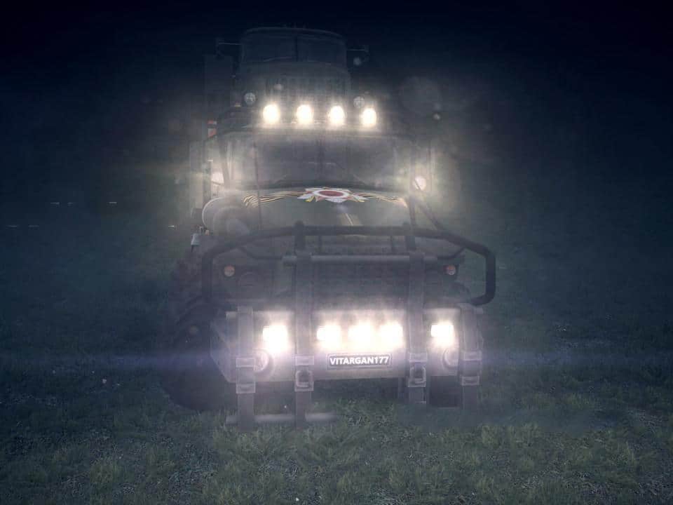 Spintires:Mudrunner - Ural "Rescuer" Truck V1.0