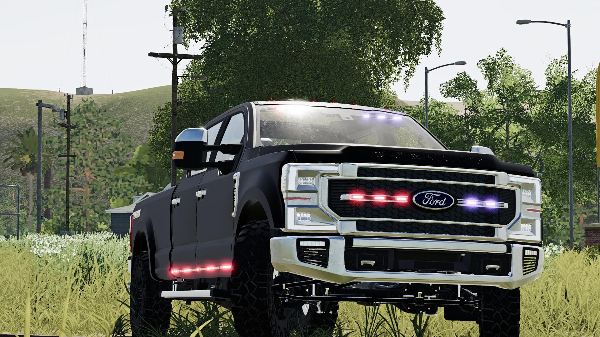 FS19 - 2020 Ford Ghost Police Truck V1.2.2