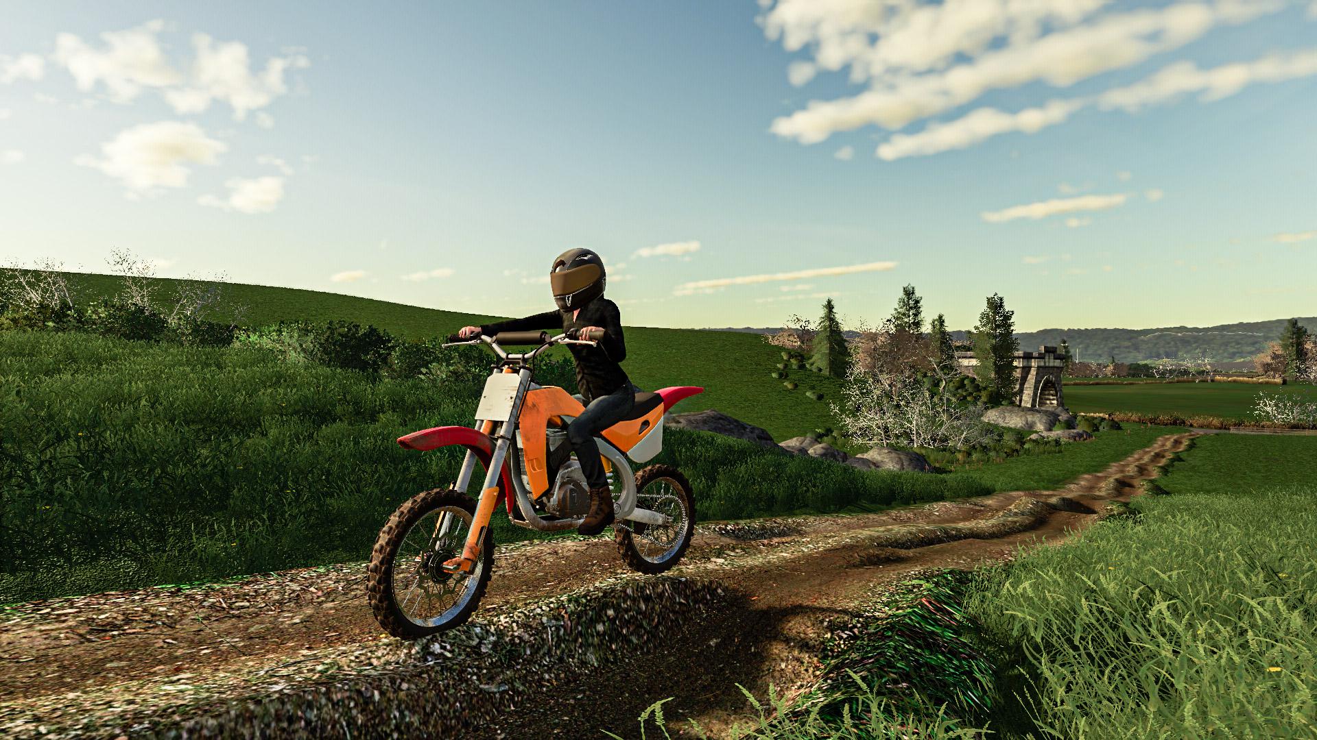 FS19 - Motocross Dirt Bike V1.0