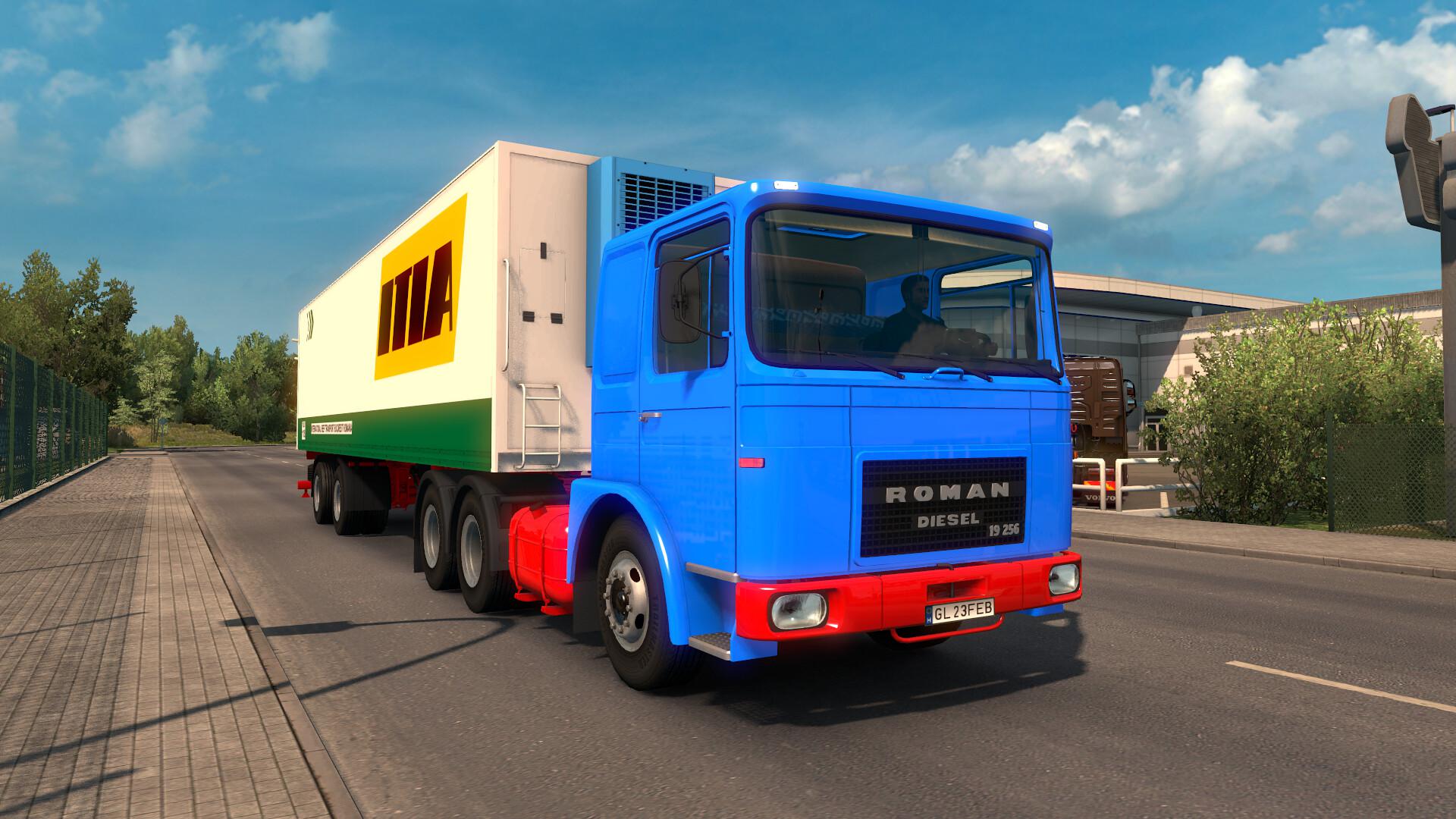 ETS2 - Roman Diesel Truck And Trailer V1.1 (1.36.x)